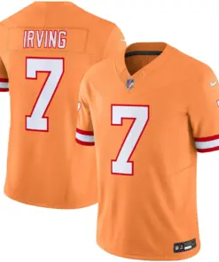 Tampa Bay Buccaneers Nike Throwback Vapor Limited Stitched Jersey V2 - Orange - Image 21