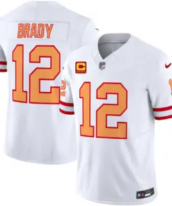 Tampa Bay Buccaneers Nike Throwback Vapor Limited Stitched Jersey V2 - Orange - Image 23