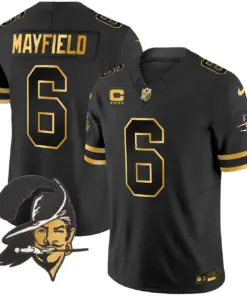 Tampa Bay Buccaneers Nike Throwback Vapor Limited Stitched Jersey - Black - Image 8