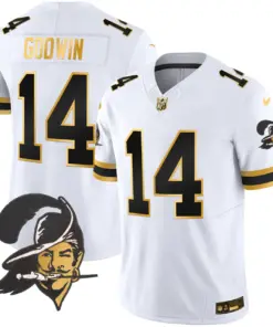 Tampa Bay Buccaneers Nike Throwback Vapor Limited Stitched Jersey - Black - Image 18