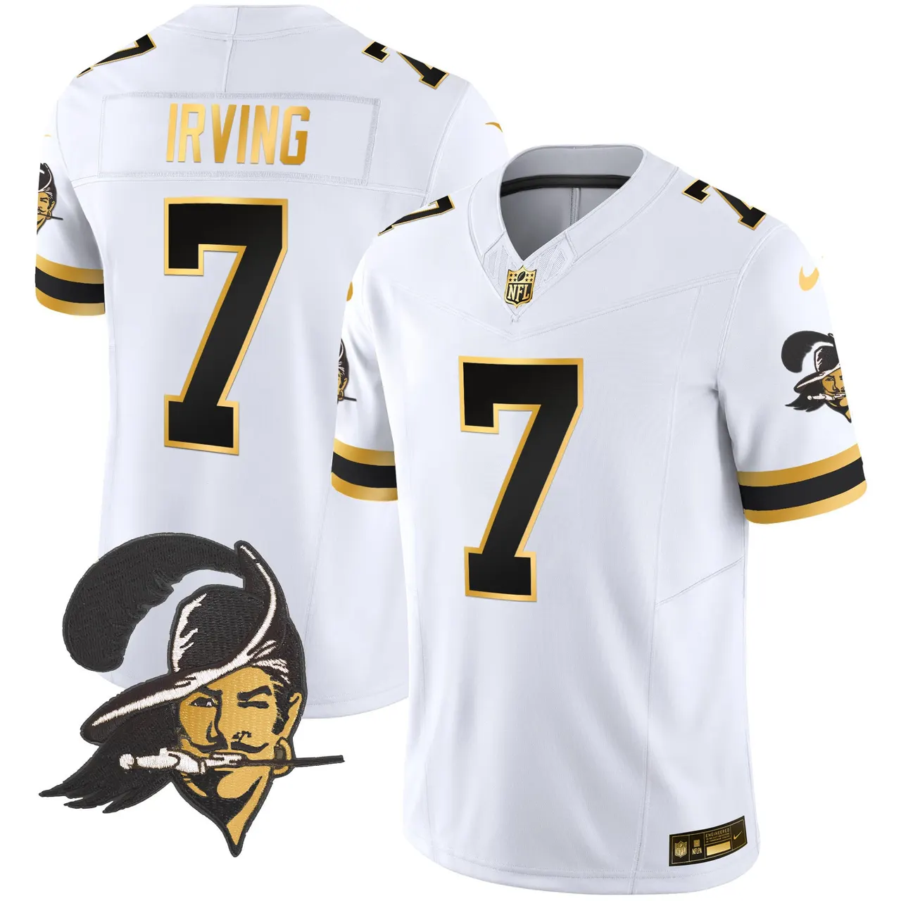 Tampa Bay Buccaneers Nike Throwback Vapor Limited Stitched Jersey - Black - Image 21