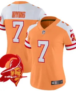 Tampa Bay Buccaneers Nike Women's Throwback Vapor Limited Stitched Jersey - Orange - Image 7