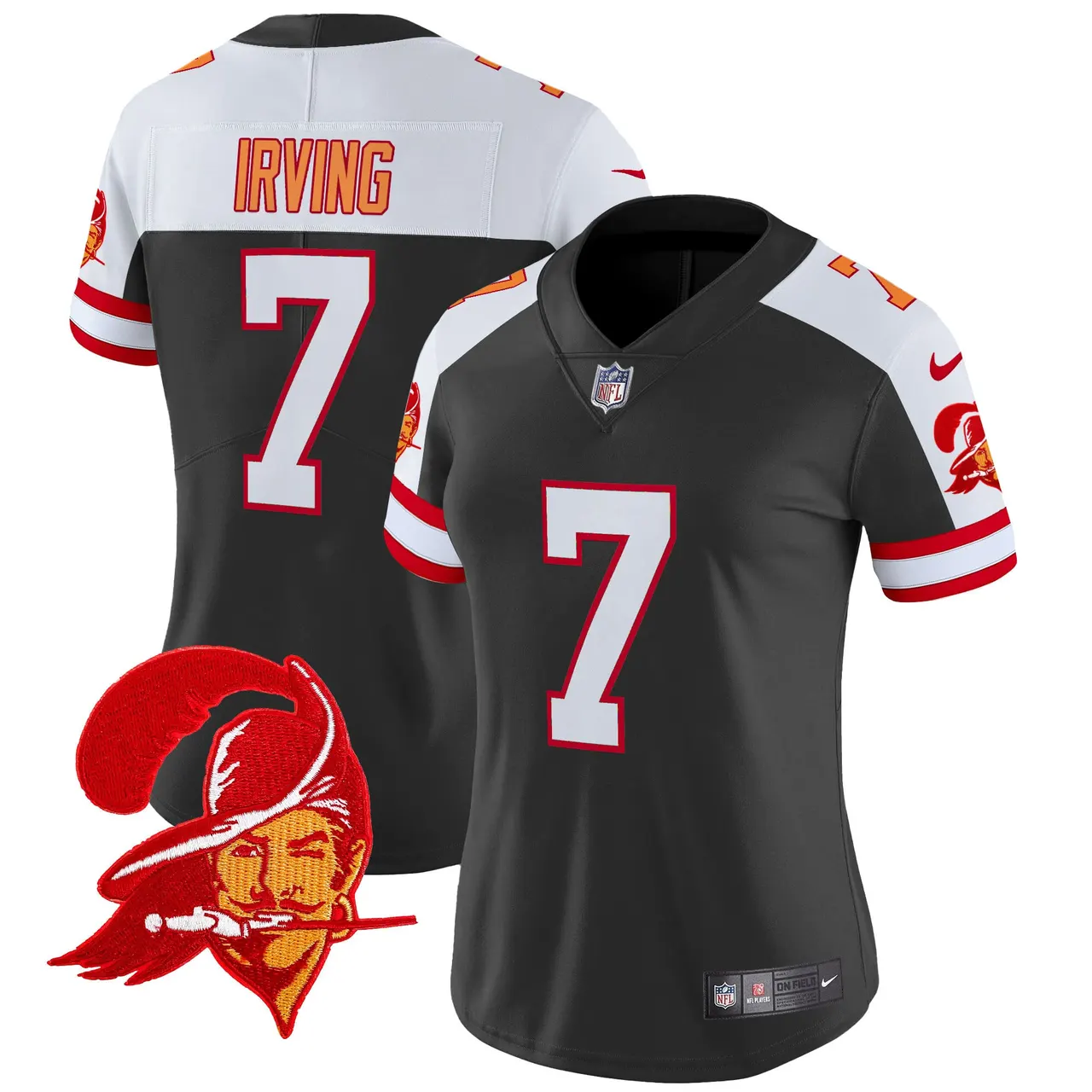 Tampa Bay Buccaneers Nike Women's Throwback Vapor Limited Stitched Jersey - Orange - Image 14