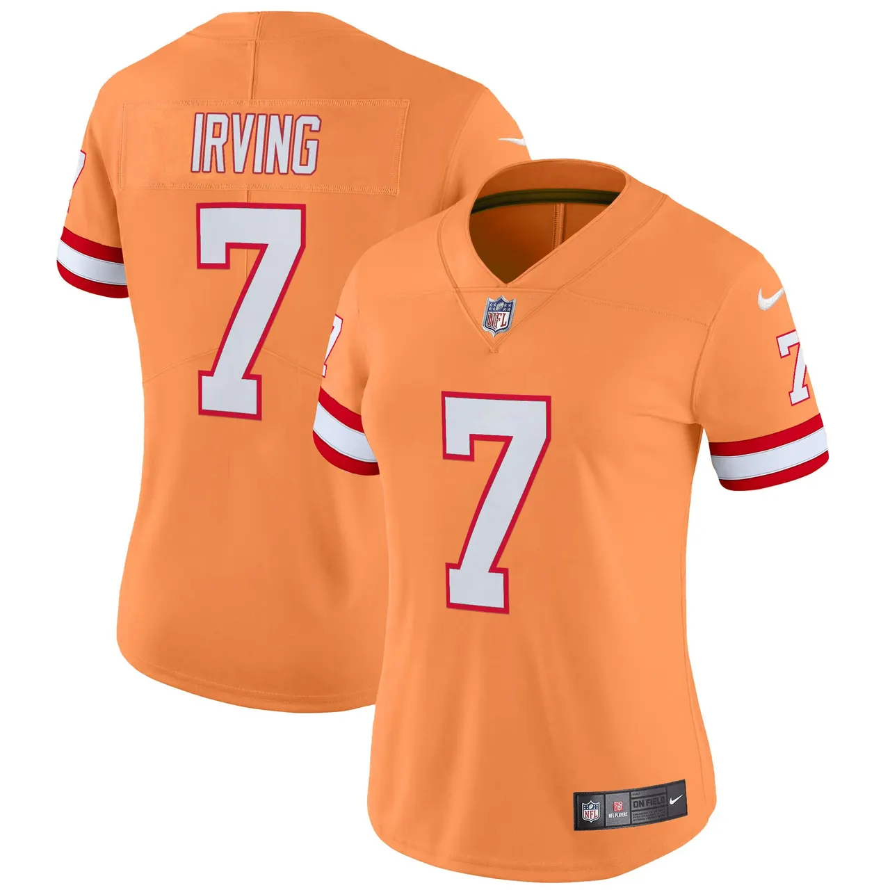 Tampa Bay Buccaneers Nike Women's Throwback Vapor Limited Stitched Jersey - Orange - Image 21