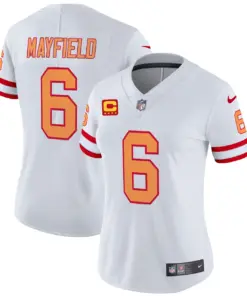 Tampa Bay Buccaneers Nike Women's Throwback Vapor Limited Stitched Jersey - Orange - Image 22