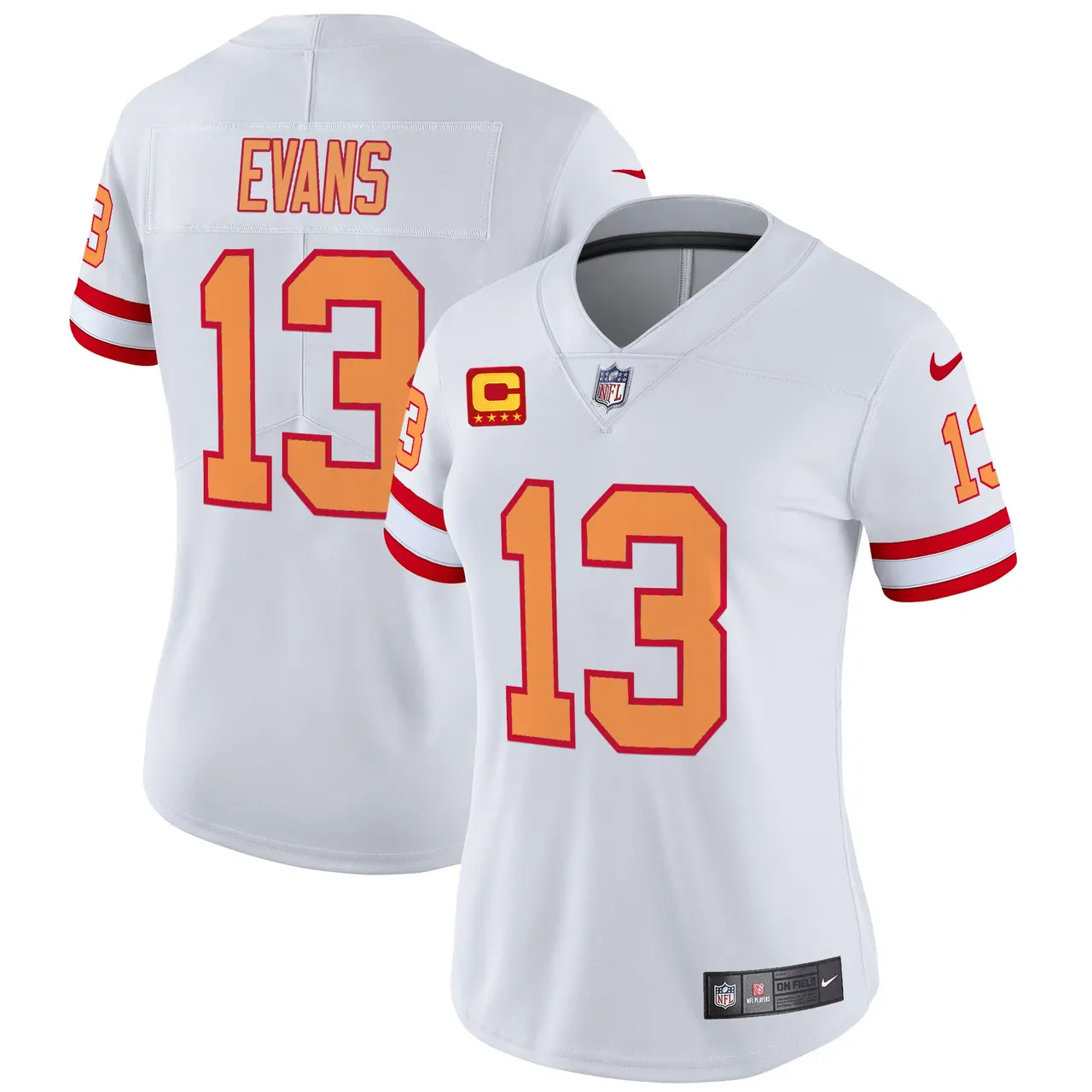 Tampa Bay Buccaneers Nike Women's Throwback Vapor Limited Stitched Jersey - Orange - Image 24