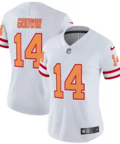 Tampa Bay Buccaneers Nike Women's Throwback Vapor Limited Stitched Jersey - Orange - Image 25