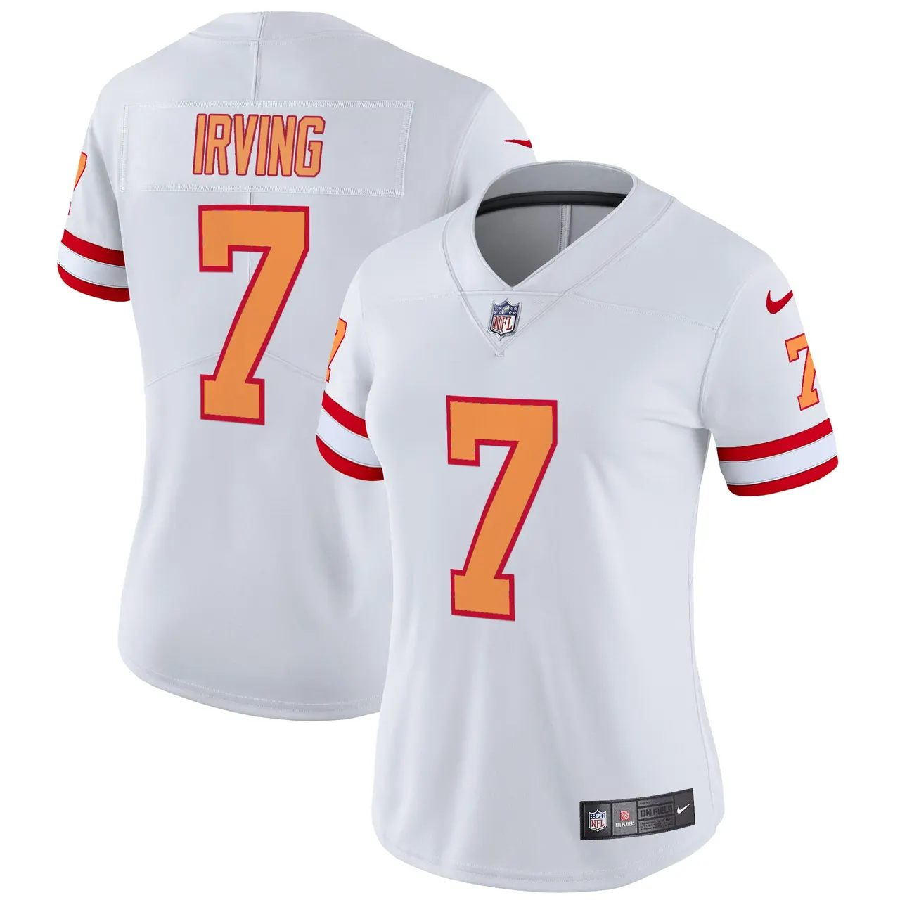 Tampa Bay Buccaneers Nike Women's Throwback Vapor Limited Stitched Jersey - Orange - Image 28