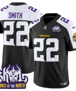 Sam Darnold Minnesota Vikings Nike King of the North Patch Vapor Limited Stitched Jersey - Purple - Image 16