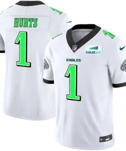 Philadelphia Eagles Nike Autism Foundation Patch Vapor Limited Stitched Jersey - Kelly Green - Image 11