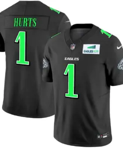Philadelphia Eagles Nike Autism Foundation Patch Vapor Limited Stitched Jersey - Kelly Green - Image 19