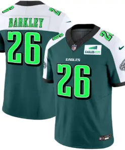 Philadelphia Eagles Nike Autism Foundation Patch Vapor Limited Stitched Jersey - Kelly Green - Image 25
