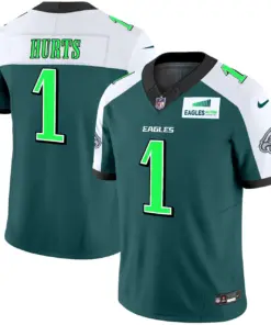 Philadelphia Eagles Nike Autism Foundation Patch Vapor Limited Stitched Jersey - Kelly Green - Image 27