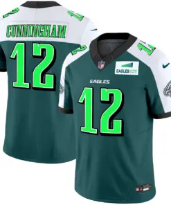 Philadelphia Eagles Nike Autism Foundation Patch Vapor Limited Stitched Jersey - Kelly Green - Image 30