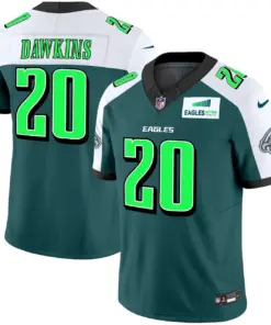 Philadelphia Eagles Nike Autism Foundation Patch Vapor Limited Stitched Jersey - Kelly Green - Image 32