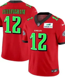 Philadelphia Eagles Nike Autism Foundation Patch Vapor Limited Stitched Jersey - Kelly Green - Image 38