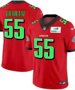 Philadelphia Eagles Nike Autism Foundation Patch Vapor Limited Stitched Jersey - Kelly Green - Image 39