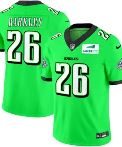 Philadelphia Eagles Nike Autism Foundation Patch Vapor Limited Stitched Jersey - Kelly Green - Image 41