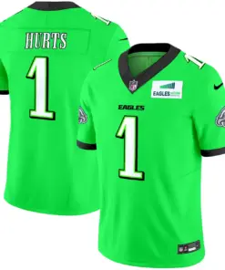 Philadelphia Eagles Nike Autism Foundation Patch Vapor Limited Stitched Jersey - Kelly Green - Image 43