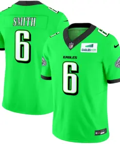 Philadelphia Eagles Nike Autism Foundation Patch Vapor Limited Stitched Jersey - Kelly Green - Image 45