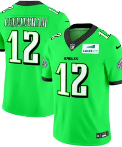 Philadelphia Eagles Nike Autism Foundation Patch Vapor Limited Stitched Jersey - Kelly Green - Image 46
