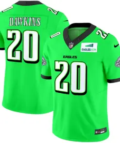 Philadelphia Eagles Nike Autism Foundation Patch Vapor Limited Stitched Jersey - Kelly Green - Image 48