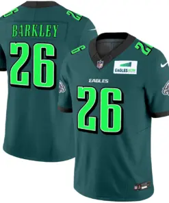 Philadelphia Eagles Nike Autism Foundation Patch Vapor Limited Stitched Jersey - Kelly Green