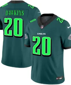 Philadelphia Eagles Nike 2024 Practice Vapor Limited Stitched Jersey - Dark Green - Image 8
