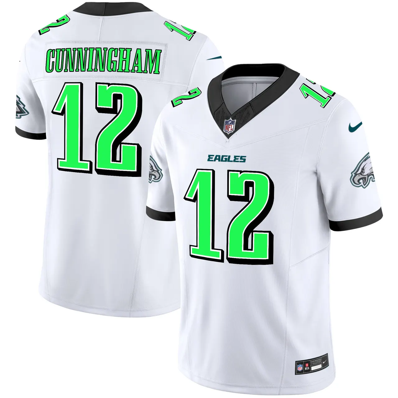 Philadelphia Eagles Nike 2024 Practice Vapor Limited Stitched Jersey - Dark Green - Image 14