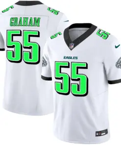 Philadelphia Eagles Nike 2024 Practice Vapor Limited Stitched Jersey - Dark Green - Image 15