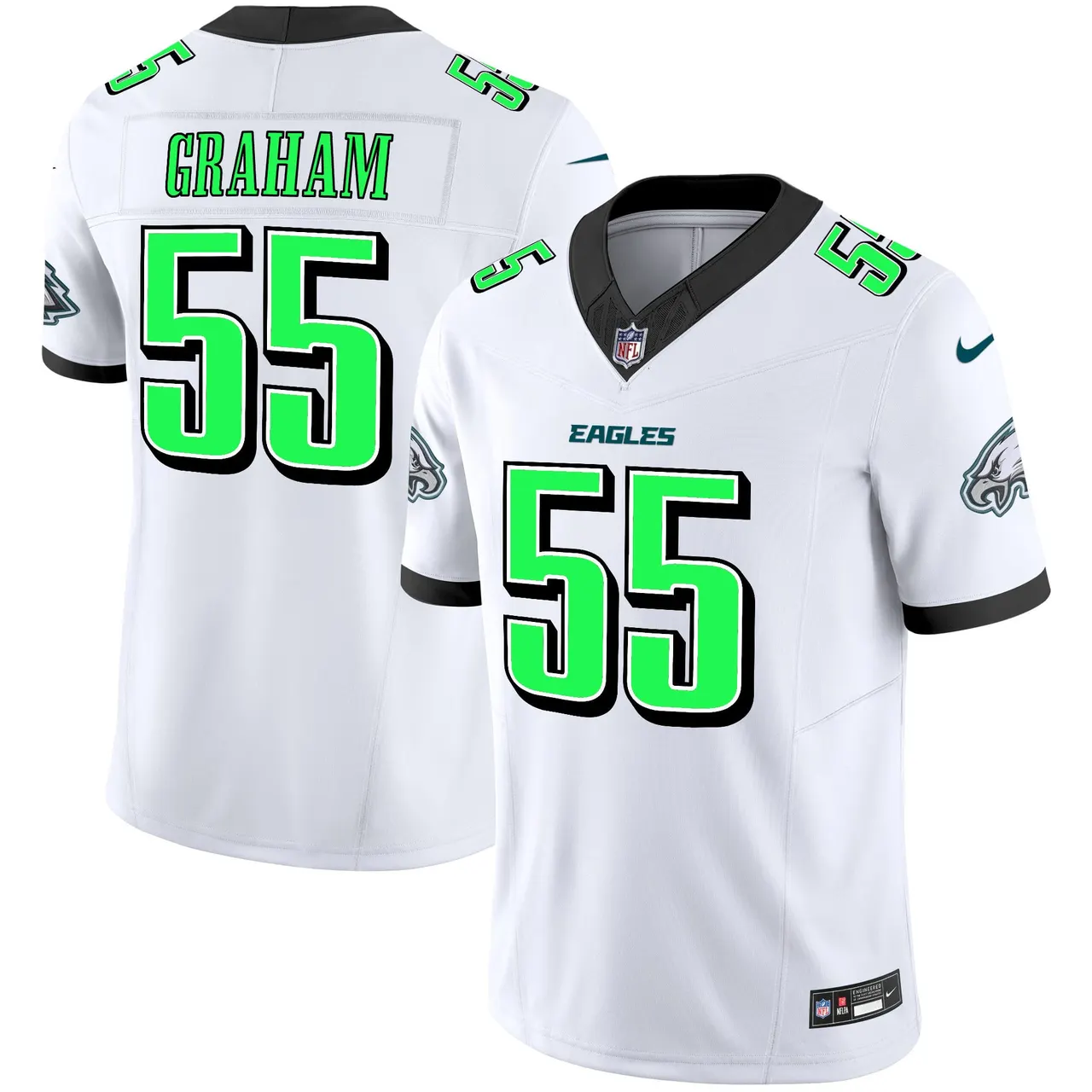 Philadelphia Eagles Nike 2024 Practice Vapor Limited Stitched Jersey - Dark Green - Image 15