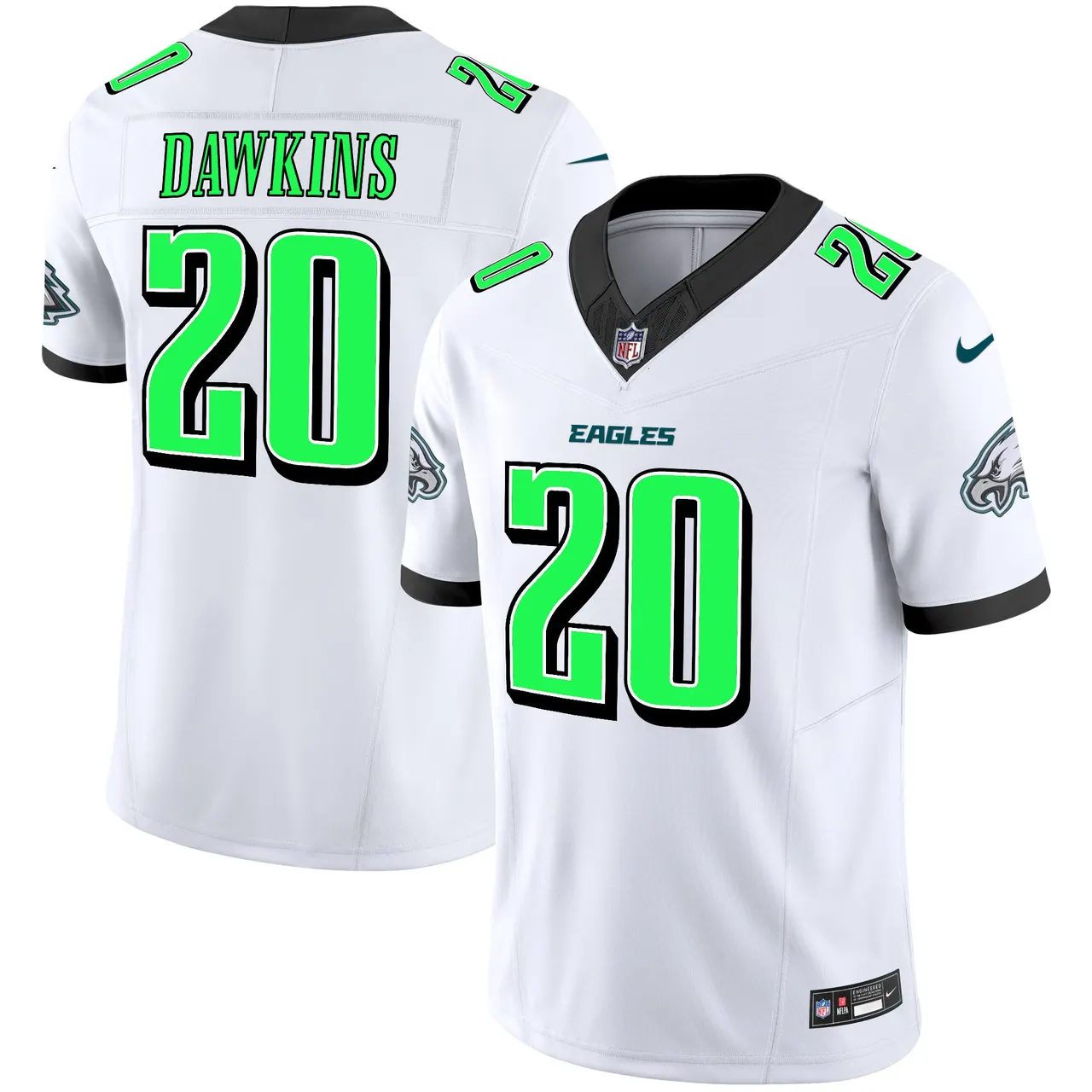 Philadelphia Eagles Nike 2024 Practice Vapor Limited Stitched Jersey - Dark Green - Image 16