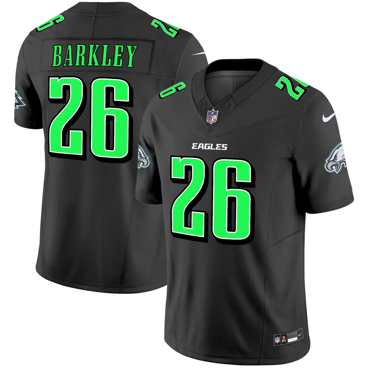 Philadelphia Eagles Nike 2024 Practice Vapor Limited Stitched Jersey - Dark Green - Image 17