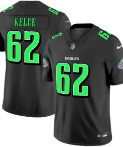 Philadelphia Eagles Nike 2024 Practice Vapor Limited Stitched Jersey - Dark Green - Image 20
