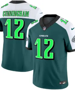 Philadelphia Eagles Nike 2024 Practice Vapor Limited Stitched Jersey - Dark Green - Image 30