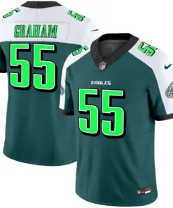 Philadelphia Eagles Nike 2024 Practice Vapor Limited Stitched Jersey - Dark Green - Image 31
