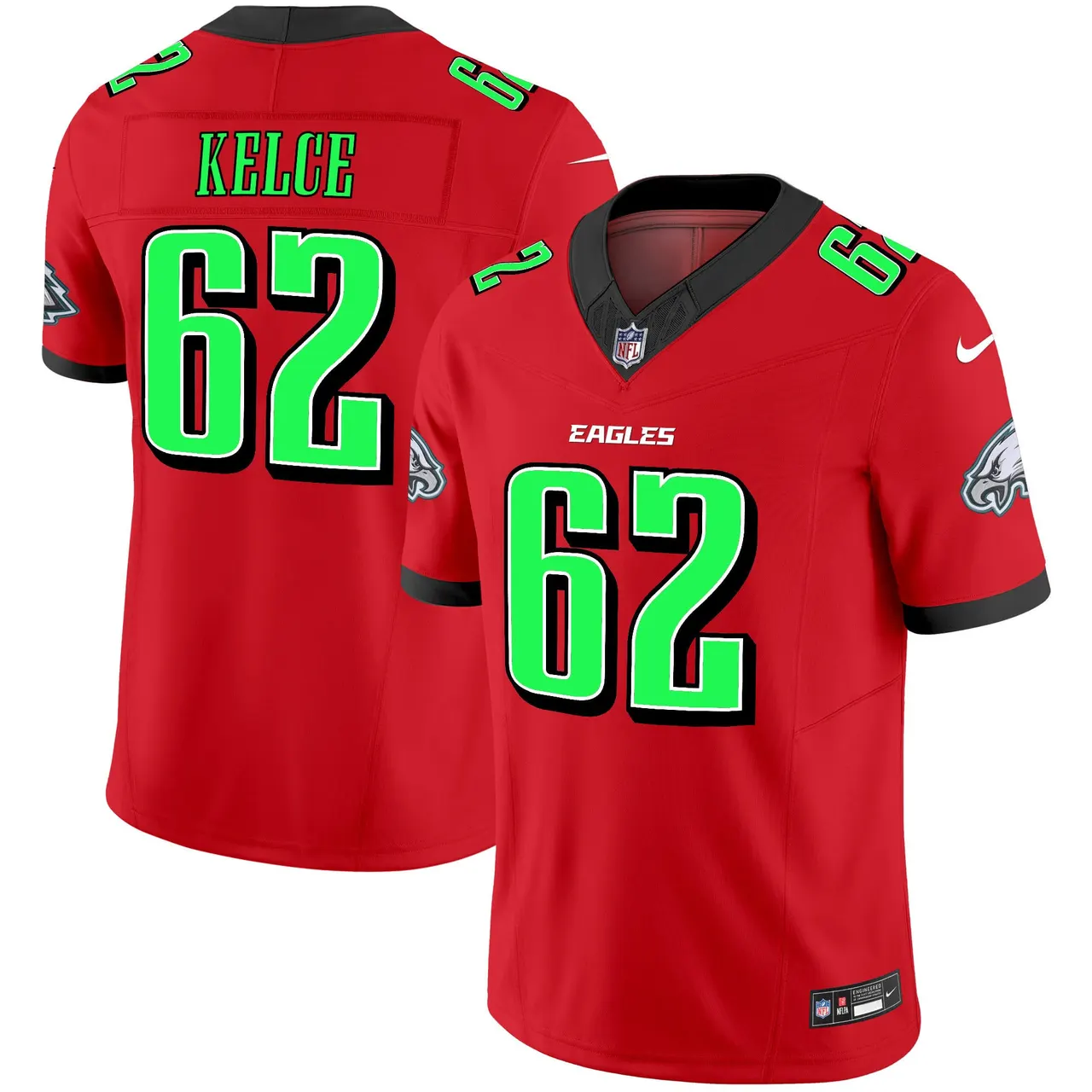 Philadelphia Eagles Nike 2024 Practice Vapor Limited Stitched Jersey - Dark Green - Image 36