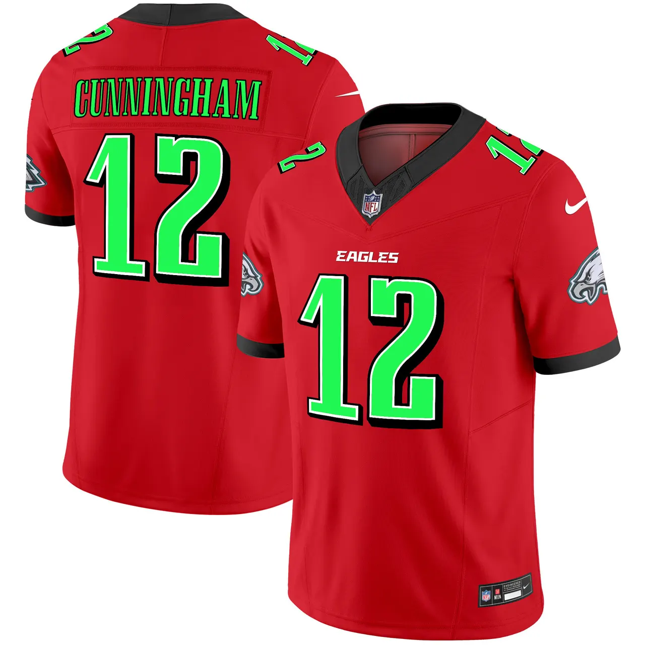 Philadelphia Eagles Nike 2024 Practice Vapor Limited Stitched Jersey - Dark Green - Image 38