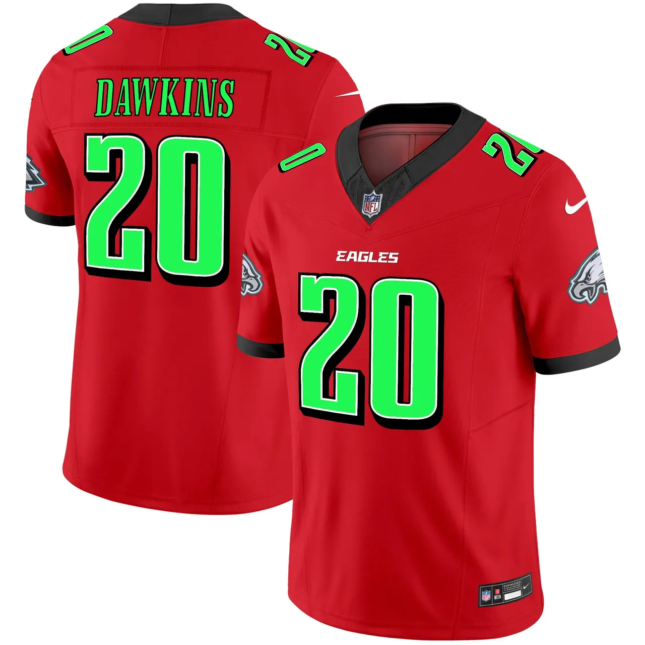 Philadelphia Eagles Nike 2024 Practice Vapor Limited Stitched Jersey - Dark Green - Image 40