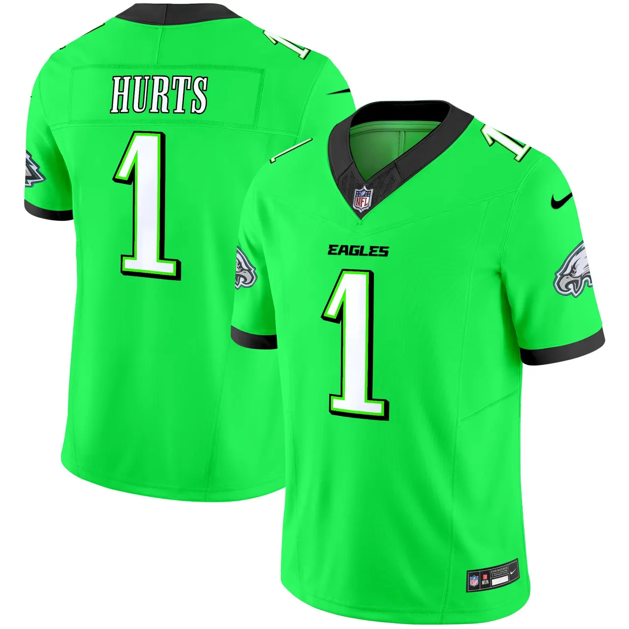 Philadelphia Eagles Nike 2024 Practice Vapor Limited Stitched Jersey - Dark Green - Image 43