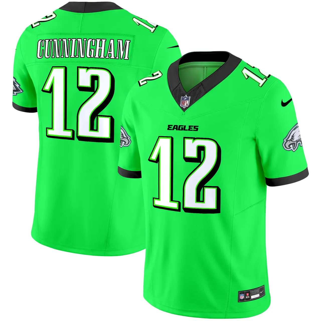Philadelphia Eagles Nike 2024 Practice Vapor Limited Stitched Jersey - Dark Green - Image 46