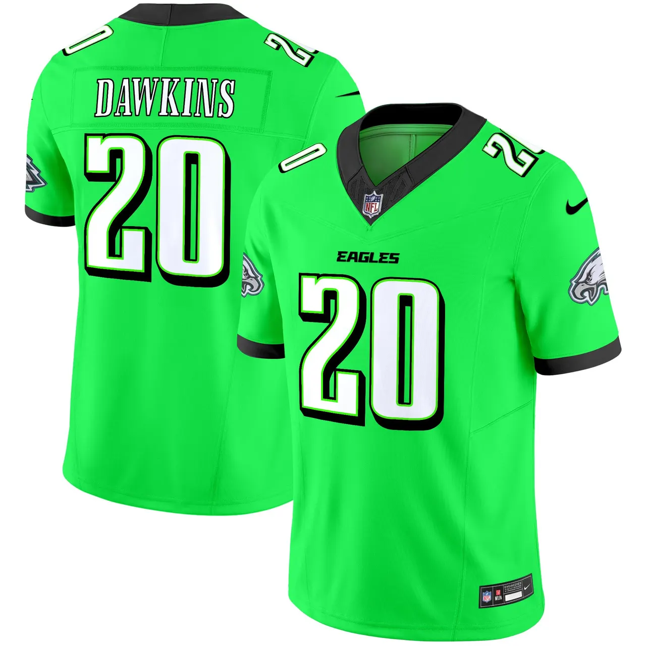 Philadelphia Eagles Nike 2024 Practice Vapor Limited Stitched Jersey - Dark Green - Image 48