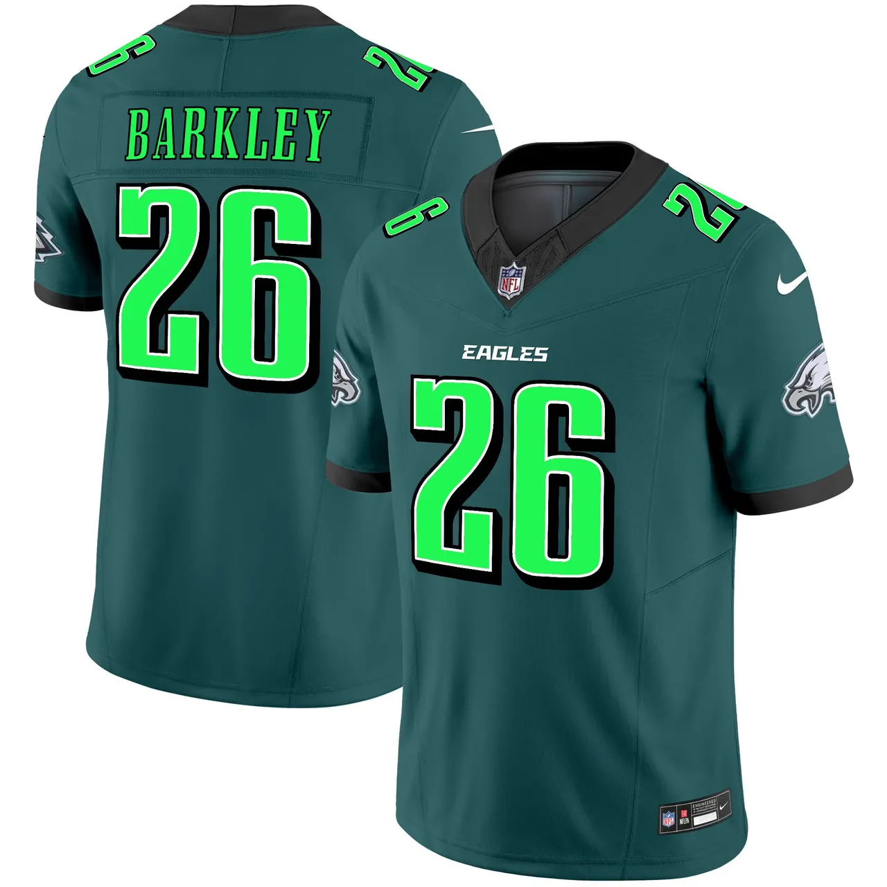 Philadelphia Eagles Nike 2024 Practice Vapor Limited Stitched Jersey - Dark Green
