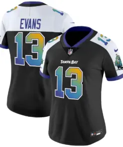 Alternative view of Tampa Bay Buccaneers Nike Women's Tampa City Vapor Limited Stitched Jersey - Black