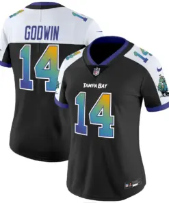 Tampa Bay Buccaneers Nike Women's Tampa City Vapor Limited Stitched Jersey - Black - Image 3