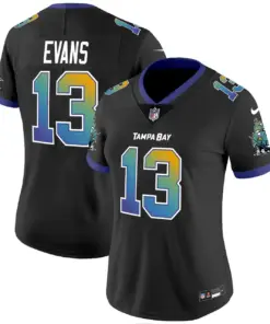 Tampa Bay Buccaneers Nike Women's Tampa City Vapor Limited Stitched Jersey - Black - Image 9