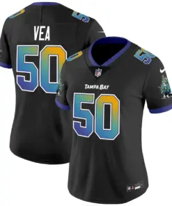 Tampa Bay Buccaneers Nike Women's Tampa City Vapor Limited Stitched Jersey - Black - Image 12