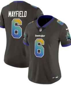 Tampa Bay Buccaneers Nike Women's Tampa City Vapor Limited Stitched Jersey - Black - Image 25