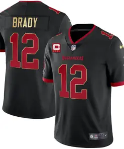 Tom Brady Tampa Bay Buccaneers Nike Limited Stitched Jersey - Red - Image 5