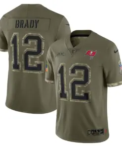 Tom Brady Tampa Bay Buccaneers Nike Limited Stitched Jersey - Red - Image 8
